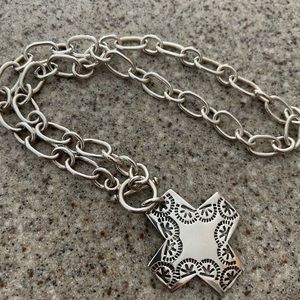 16in Silpada cross necklace. Excellent condition!